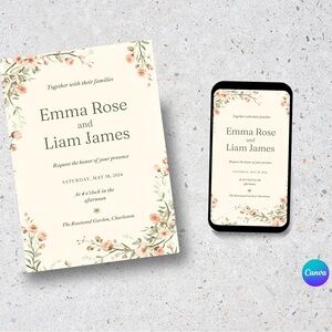 Special Designed Digital templates Invitations